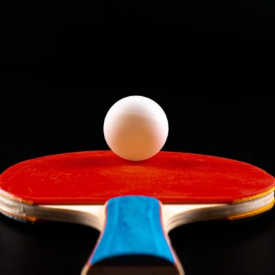 ラバーの厚さとボール