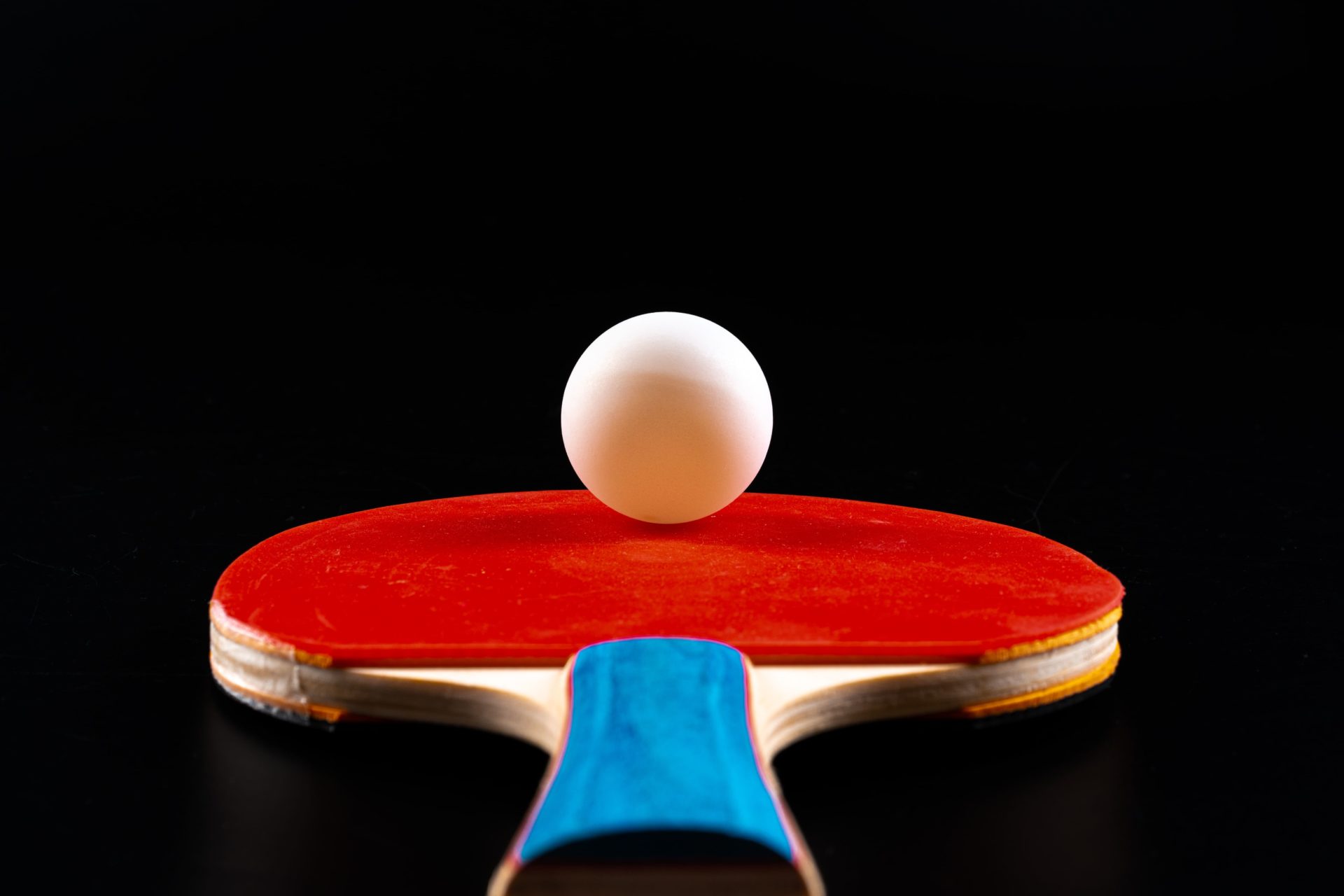 ラバーの厚さとボール